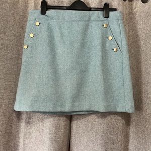 LOFT Wool Mini Skirt 14